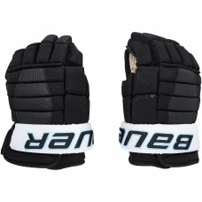 Michael Carcone Utah Mammoth Fanatics Authentic Game-Used Black Bauer Gloves from the 2025-26 NHL Season - NF70443018-19