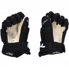 Jack McBain Utah Mammoth Fanatics Authentic Game-Used Black True Gloves from the 2025-26 NHL Season - NF70443008-09