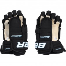 Michael Carcone Utah Mammoth Fanatics Authentic Game-Used Black Bauer Gloves from the 2025-26 NHL Season - NF70443020-21