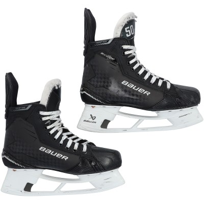 Sean Durzi Utah Mammoth Fanatics Authentic Game-Used Black Bauer Skates from the 2025-26 NHL Season