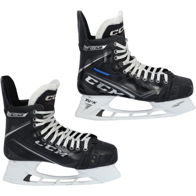 Nate Schmidt Utah Mammoth Fanatics Authentic Game-Used Black CCM Skates from the 2025-26 NHL Season