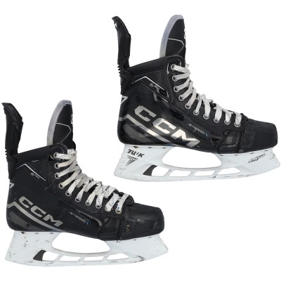 Barrett Hayton Utah Mammoth Fanatics Authentic Game-Used Black CCM Skates from the 2025-26 NHL Season