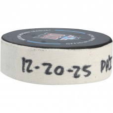 Rodrigo Ābols Philadelphia Flyers Fanatics Authentic Game-Used Goal Puck vs. New York Rangers on December 20, 2025 Rodrigo Ābols Philadelphia Flyers Fanatics Authentic Game-Used Goal Puck vs. New York Rangers on December 20, 2025