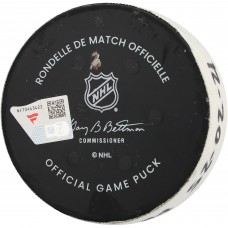 Rodrigo Ābols Philadelphia Flyers Fanatics Authentic Game-Used Goal Puck vs. New York Rangers on December 20, 2025 Rodrigo Ābols Philadelphia Flyers Fanatics Authentic Game-Used Goal Puck vs. New York Rangers on December 20, 2025