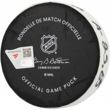 Jackson LaCombe Anaheim Ducks Fanatics Authentic Game-Used Goal Puck vs. New York Rangers on December 15, 2025