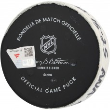 Pavel Mintyukov Anaheim Ducks Fanatics Authentic Game-Used Goal Puck vs. New York Rangers on December 15, 2025