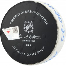Kirill Kaprizov Minnesota Wild Fanatics Authentic Game-Used Goal Puck vs. New York Rangers on October 20, 2025