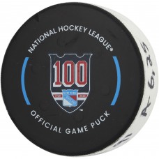 Evander Kane Vancouver Canucks Fanatics Authentic Game-Used Goal Puck vs. New York Rangers on December 16, 2025