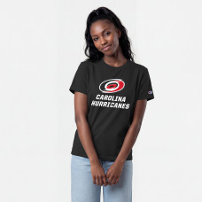 Женская Футболка Carolina Hurricanes Champion Black Wordmark Lockup