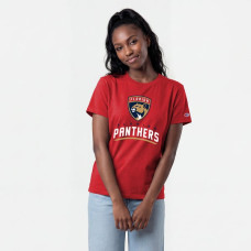 Женская футболка Florida Panthers Champion Red Wordmark Lockup