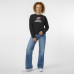 Женская Свитшот Carolina Hurricanes Champion Black Wordmark Lockup Powerblend