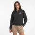 Женская Свитшот Carolina Hurricanes Champion Black Powerblend Quarter-Zip Женская Свитшот Carolina Hurricanes Champion Black Powerblend Quarter-Zip