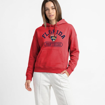Женская толстовка Florida Panthers Champion Red Arched Pill Box