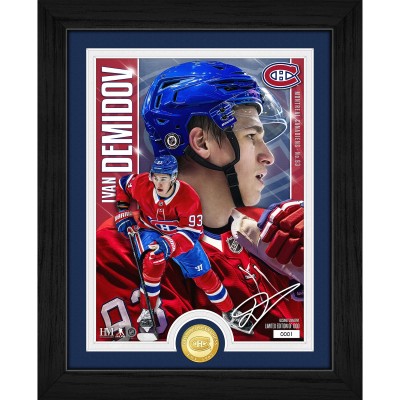 Montreal Canadiens Ivan Demidov Highland Mint Limited Edition Bronze Coin Artist Proof Photo Mint
