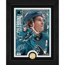San Jose Sharks Macklin Celebrini Highland Mint Limited Edition Bronze Coin Artist Proof Photo Mint