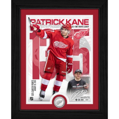 Detroit Red Wings Patrick Kane Highland Mint Limited Edition 1375 Points Silver Coin Artist Proof Photo Mint