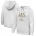 Женская USA WoHockey Nike White 2026 Winter Olympics Gold Medal Club Fleece Hoodie