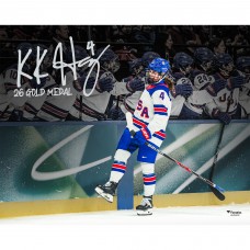 Caroline Harvey Team USA Autographed Fanatics Authentic 16 x 20 2026 Winter Olympics Celebration Photograph with 26 Gold Medal Inscription Caroline Harvey Team USA Autographed Fanatics Authentic 16 x 20 2026 Winter Olympics Celebration Photograph with 26 Gold Medal Inscription