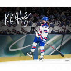 Caroline Harvey Team USA Autographed Fanatics Authentic 16 x 20 2026 Winter Olympics Celebration Photograph