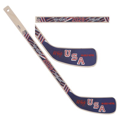 Caroline Harvey Team USA Autographed Fanatics Authentic 2026 Winter Olympics Mini Wood Stick with 26 Gold Medal Inscription