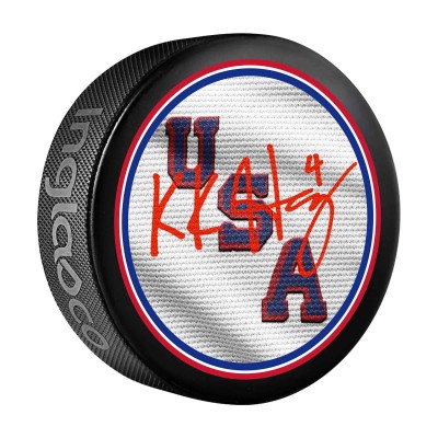 Caroline Harvey Team USA Autographed Fanatics Authentic 2026 Winter Olympics Hockey Puck