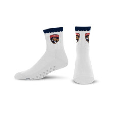 Женские носки Florida Panthers PRO Compression White Heartshape Grippers Yoga-Pilates Quarter
