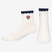 Женские носки Florida Panthers PRO Compression White Heartshape Grippers Yoga-Pilates Quarter