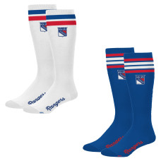 Женские носки New York Rangers PRO Compression Varsity Stripe Knee-High Compression Two Pack Женские носки New York Rangers PRO Compression Varsity Stripe Knee-High Compression Two Pack