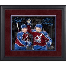 Nathan MacKinnon & Cale Makar Colorado Avalanche Facsimile Signature Fanatics Authentic Framed 11 x 14 Spotlight Photograph Nathan MacKinnon & Cale Makar Colorado Avalanche Facsimile Signature Fanatics Authentic Framed 11 x 14 Spotlight Photograph