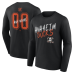 Anaheim Ducks Black Hustle Personalized Name & Number Long Sleeve T-Shirt Anaheim Ducks Black Hustle Personalized Name & Number Long Sleeve T-Shirt