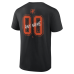 Anaheim Ducks Black Hustle Personalized Name & Number T-Shirt