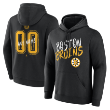 Именная толстовка Boston Bruins Black Hustle Name & Number