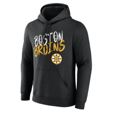 Именная толстовка Boston Bruins Black Hustle Name & Number