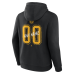 Именная толстовка Boston Bruins Black Hustle Name & Number