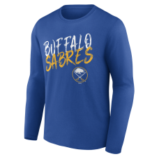 Именная футболка с длинным рукавом Buffalo Sabres Royal Hustle Name & Number