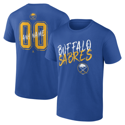 Именная футболка Buffalo Sabres Royal Hustle Name & Number