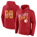 Calgary Flames Red Hustle Personalized Name & Number Hoodie