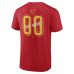 Calgary Flames Red Hustle Personalized Name & Number T-Shirt