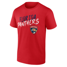 Именная футболка Florida Panthers Red Hustle Name & Number