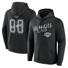 Los Angeles Kings Black Hustle Personalized Name & Number Hoodie