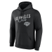 Los Angeles Kings Black Hustle Personalized Name & Number Hoodie