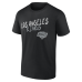 Los Angeles Kings Black Hustle Personalized Name & Number T-Shirt
