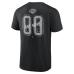 Los Angeles Kings Black Hustle Personalized Name & Number T-Shirt
