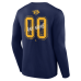 Nashville Predators Navy Hustle Personalized Name & Number Long Sleeve T-Shirt