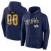 Nashville Predators Navy Hustle Personalized Name & Number Hoodie