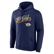 Nashville Predators Navy Hustle Personalized Name & Number Hoodie