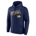 Nashville Predators Navy Hustle Personalized Name & Number Hoodie