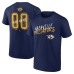 Nashville Predators Navy Hustle Personalized Name & Number T-Shirt
