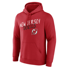 Именная толстовка New Jersey Devils Red Hustle Name & Number Именная толстовка New Jersey Devils Red Hustle Name & Number