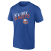 New York Islanders Royal Hustle Personalized Name & Number T-Shirt
